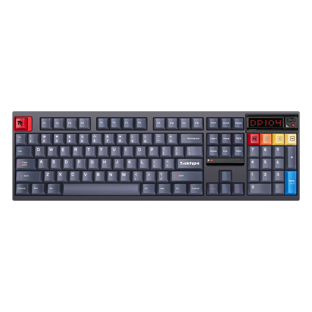 Ticktype DP104 Wireless Tri-mode Mechanical Keyboard